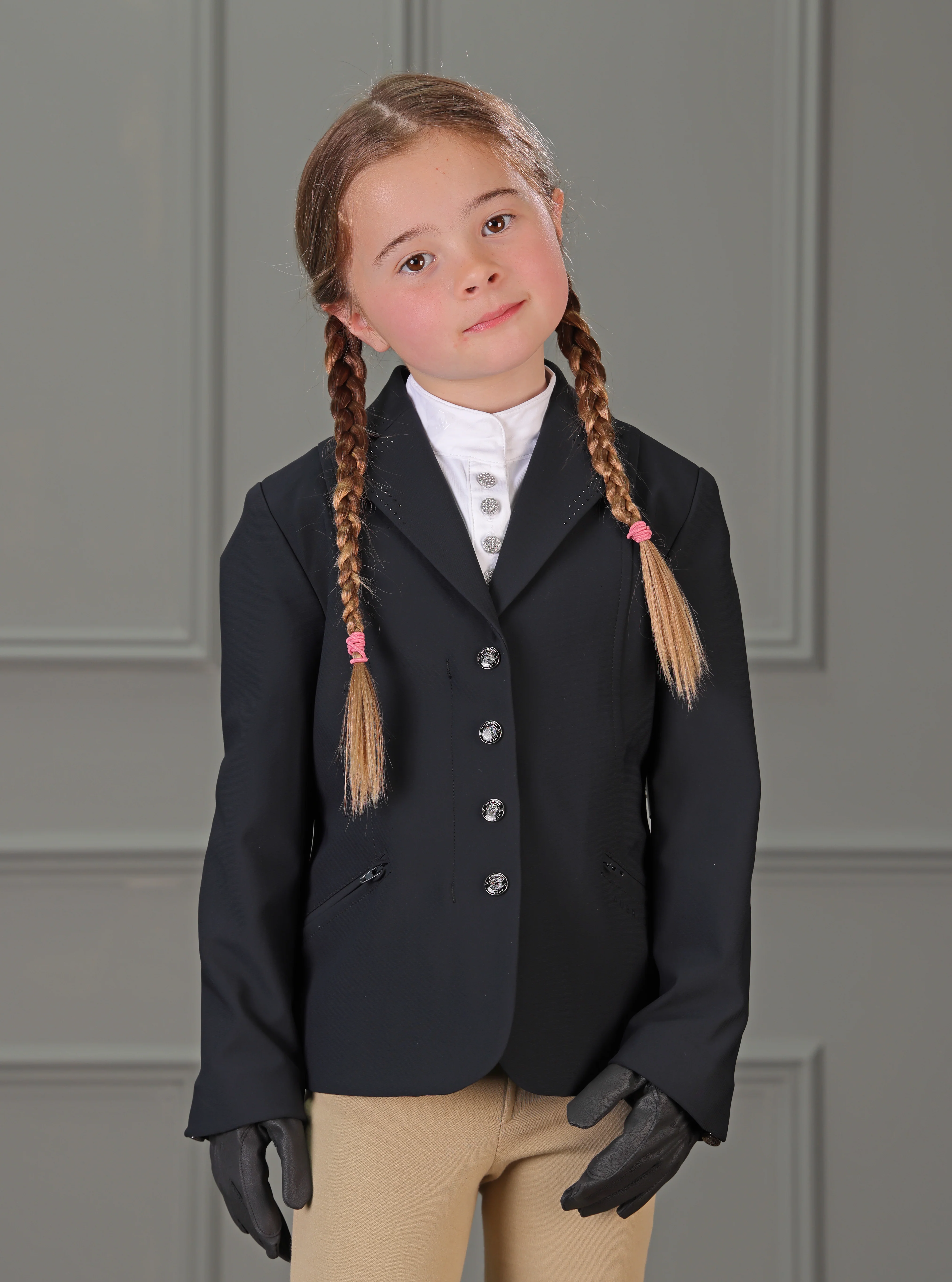 Aubrion Wellington Show Jacket - Young Rider - Image 2