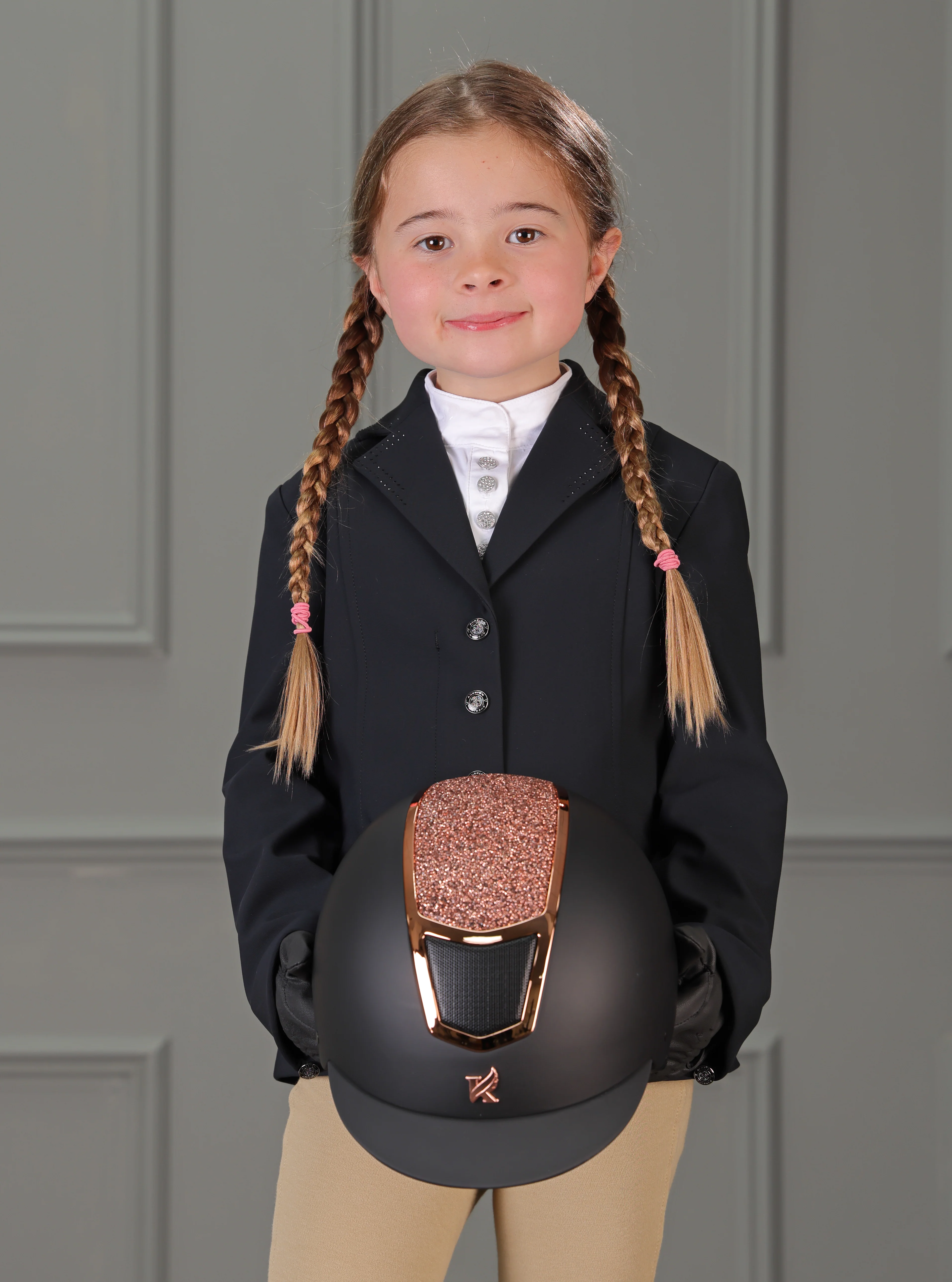 Aubrion Wellington Show Jacket - Young Rider - Image 3