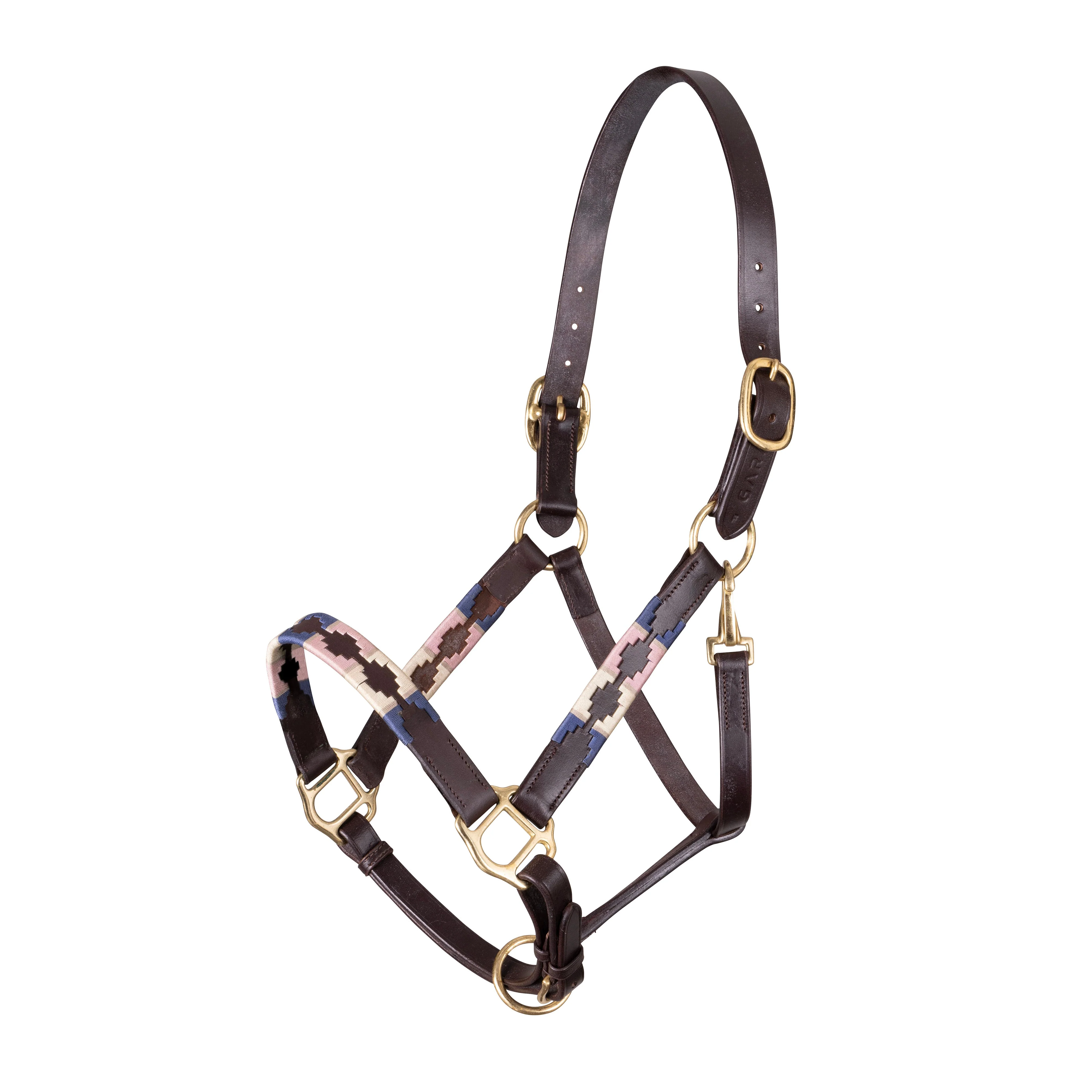 Velociti GARA Leather Polo Headcollar - Image 3